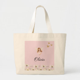 Sprookjesachtig Schattige Butterfly Enchanted Fore Grote Tote Bag