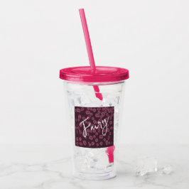 sprookjesachtig te personaliseren acryl drinkbeker