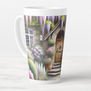 Sprookjesachtig Tuinpad van een Landhuis Latte Mok