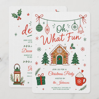 Sprookjesachtig Vintage Kerstfeest Kaart