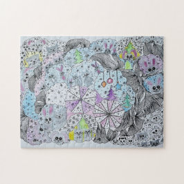 Sprookjesachtig Winter Woud Magische Wezens Legpuzzel
