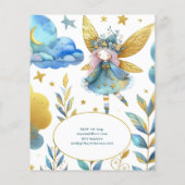 Sprookjesachtige 1e verjaardag Fairytale Fairycore (Achterkant)