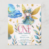 Sprookjesachtige 1e verjaardag Fairytale Fairycore (Voorkant)