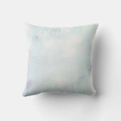 Sprookjesachtige baby boy Pony Blauwe ballonnen st Kussen (Achterkant)