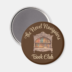 Sprookjesachtige boekenplank magneet