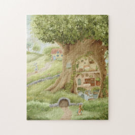 Sprookjesachtige Boomhut Verhaalboek Legpuzzel