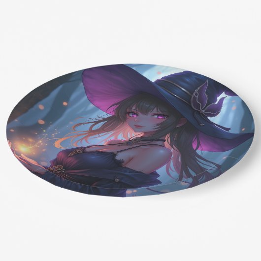 Sprookjesachtige Borden Papieren Bordje (Gekanteld)