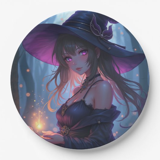 Sprookjesachtige Borden Papieren Bordje (Voorkant)