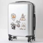 Sprookjesachtige Bosdieren Sticker Pack 2 (Koffer)