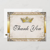 Sprookjesachtige bruiloft dank u Briefkaart (Voorkant / Achterkant)