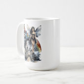 Sprookjesachtige collage koffiemok (Voorkant links)