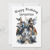 Sprookjesachtige collage Verjaardag Kaart (Voorkant)