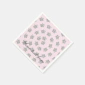 Sprookjesachtige Crown Princess Party servetten (Hoek)