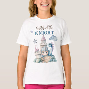 Sprookjesachtige Dromerige Draak Blauw Ridder Baby T-shirt
