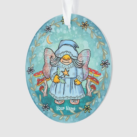 Sprookjesachtige Dwerg Ornament (voorkant)