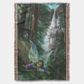 Sprookjesachtige en Kasteel Fantasy Kunst Deken (Voorkant Verticaal)