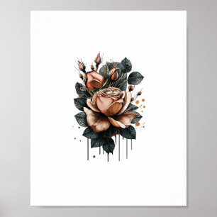 Sprookjesachtige esthetiek Goblincore en Cottageco Poster