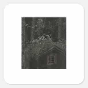 Sprookjesachtige Fairycore Esthetiek Goblincore C Vierkante Sticker