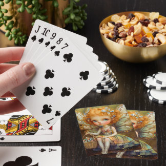 Sprookjesachtige Fee Pokerkaarten