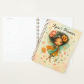 Sprookjesachtige Feeën Bloemige Waterverf Planner (Display)