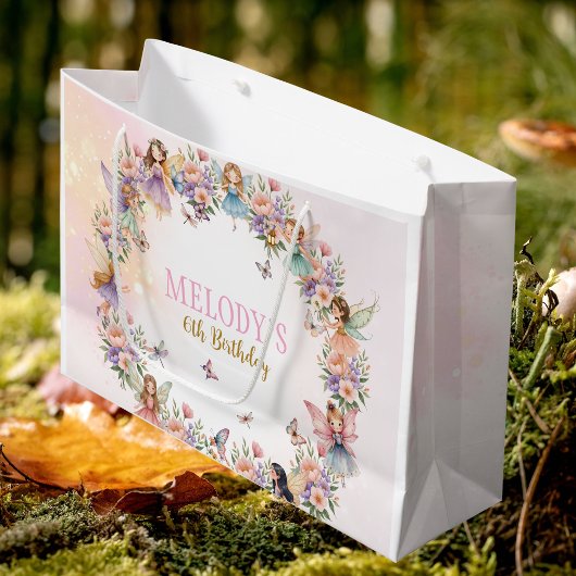 Sprookjesachtige feeëntuin 6e verjaardag groot cadeauzakje