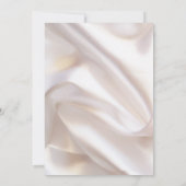 Sprookjesachtige Glas in lood witte rozen Kaart (Achterkant)