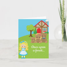 Sprookjesachtige Goudlokjes en Beren Meisjes Verja