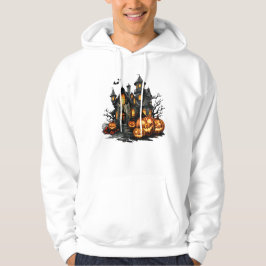 Sprookjesachtige Halloween dag met pompoen schatti Hoodie