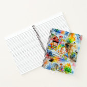 Sprookjesachtige Illustratie van Sprookje Notitieboek (Binnen)