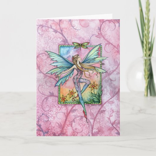 Sprookjesachtige Kaart 'Spring Jubilation' van Mol (Voorkant)
