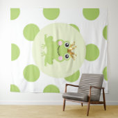 Sprookjesachtige Kabouter Prins Baby Shower Wandkleed (In Situ (horizontaal))