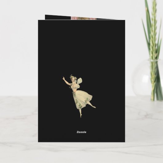 Sprookjesachtige Kerstherinnering   Kaart (Achterkant)