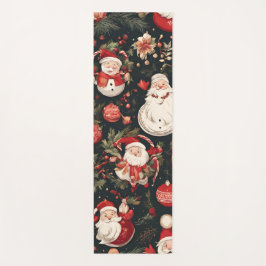 sprookjesachtige kerstversieringen, bladeren, bloe yogamat