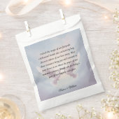 Sprookjesachtige lovebirds bruiloft bedankzakje (Geknipt)