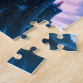 Sprookjesachtige Magische Kasteel Fantasy Art Legpuzzel (Zijkant)