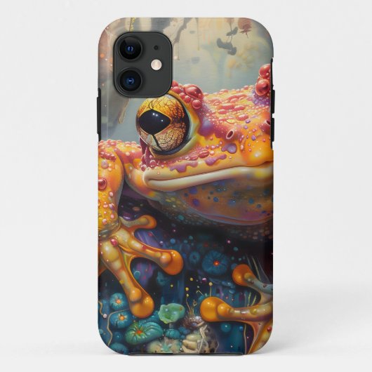 Sprookjesachtige magische kikker Case-Mate iPhone case (Achterkant)