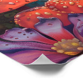 Sprookjesachtige magische kikker poster (Hoek)