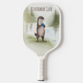Sprookjesachtige Otter uit het Bos Pickleball Paddle (Achterkant)