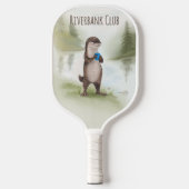 Sprookjesachtige Otter uit het Bos Pickleball Paddle (Voorkant)