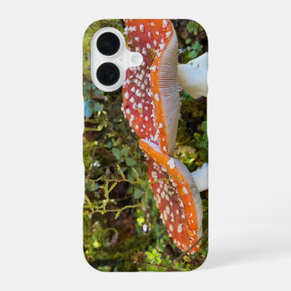 Sprookjesachtige paddenstoelen iPhone 16 hoesje
