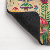 Sprookjesachtige paddenstoelen muismat (Hoek)