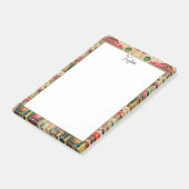 Sprookjesachtige paddenstoelen post-it® notes (Schuin)