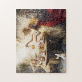 Sprookjesachtige Pasen Theepartij Honing & Konijne Legpuzzel