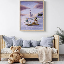 Sprookjesachtige Piraat Verhalenboek Poster
