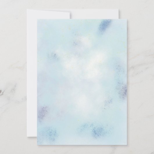 Sprookjesachtige Pony-ballonnen 1e verjaardagsfees Kaart (Achterkant)