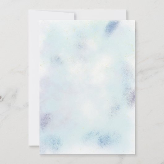 Sprookjesachtige Pony-ballonnen 1e verjaardagsjong Kaart (Achterkant)