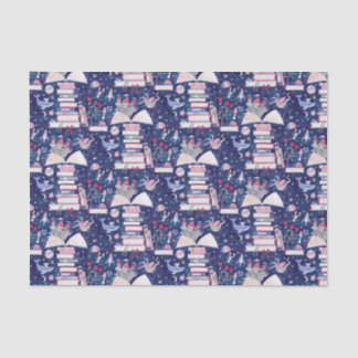 Sprookjesachtige Pop Up Boek Castle Blue Tissuepapier