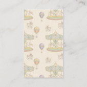 Sprookjesachtige  pretpark display douche informatiekaartje (Achterkant)