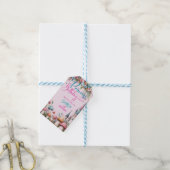 Sprookjesachtige Prinses Fee Meisje Verjaardag Fai Cadeaulabel (Met Touw)