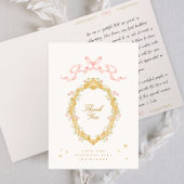 Sprookjesachtige Prinses Mirror Verjaardagsfeest Bedankkaart